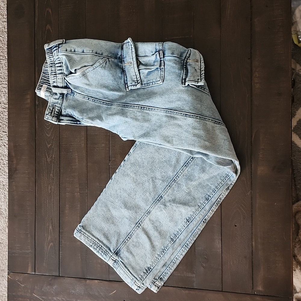 XS Low Rise Baggy Cargo Jeans